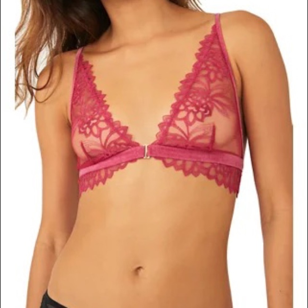 FREE‎ PEOPLE Amelie Lace Vivacious Bralette